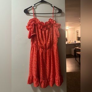 Off shoulder size medium dress